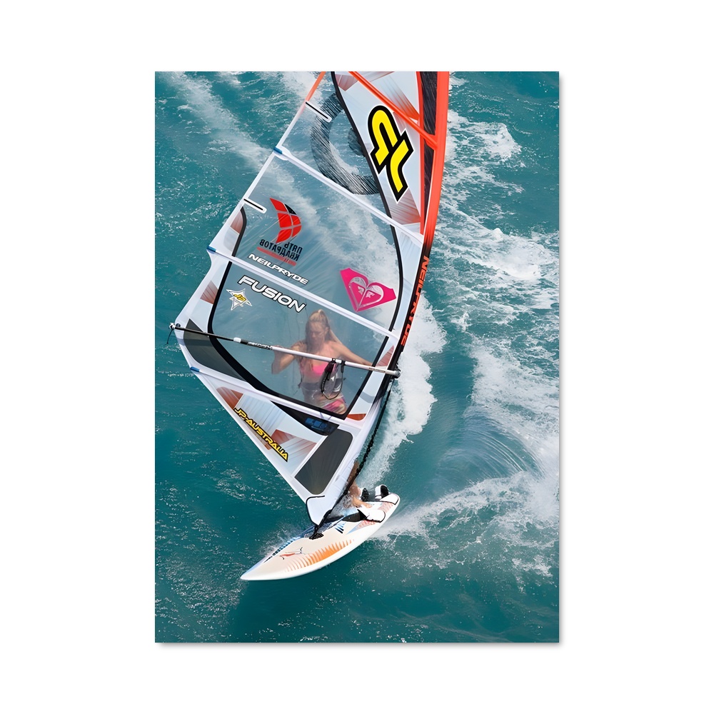 Poster Olympics windsurfing